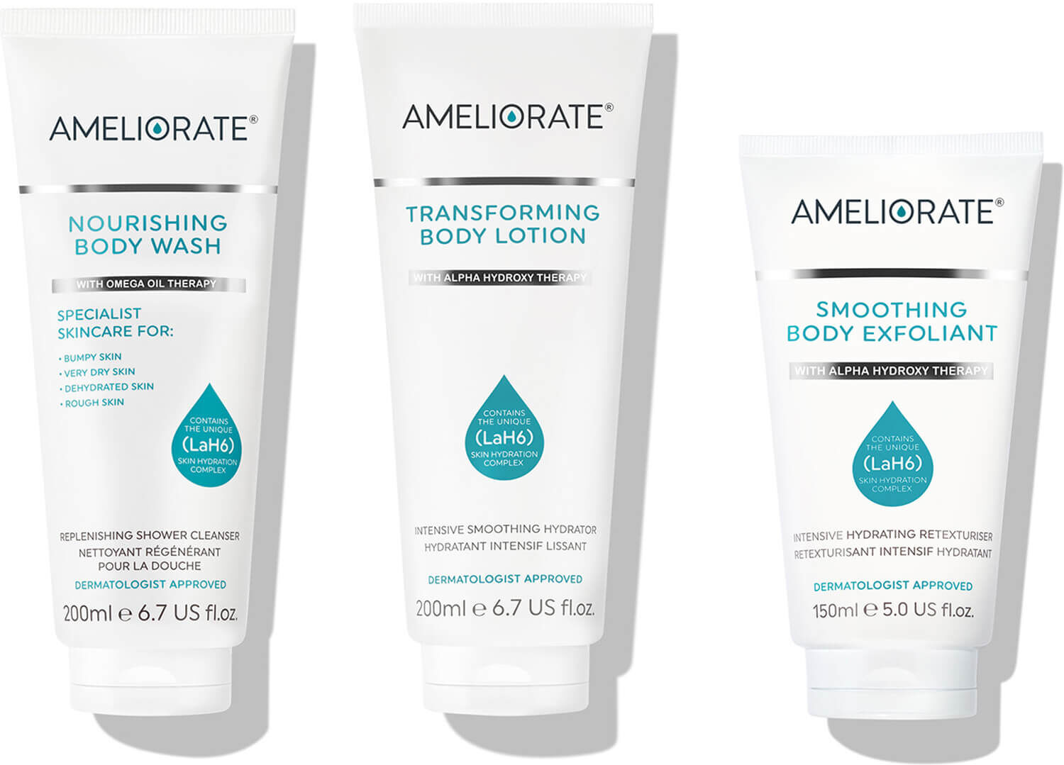 AMELIORATE Smooth Skin Heroes Bundle (New Packaging)