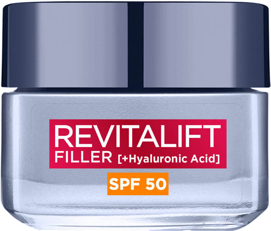 L'Oréal Paris Revitalift Filler Hyaluronic Acid Anti-Ageing SPF50 Day Cream 50ml