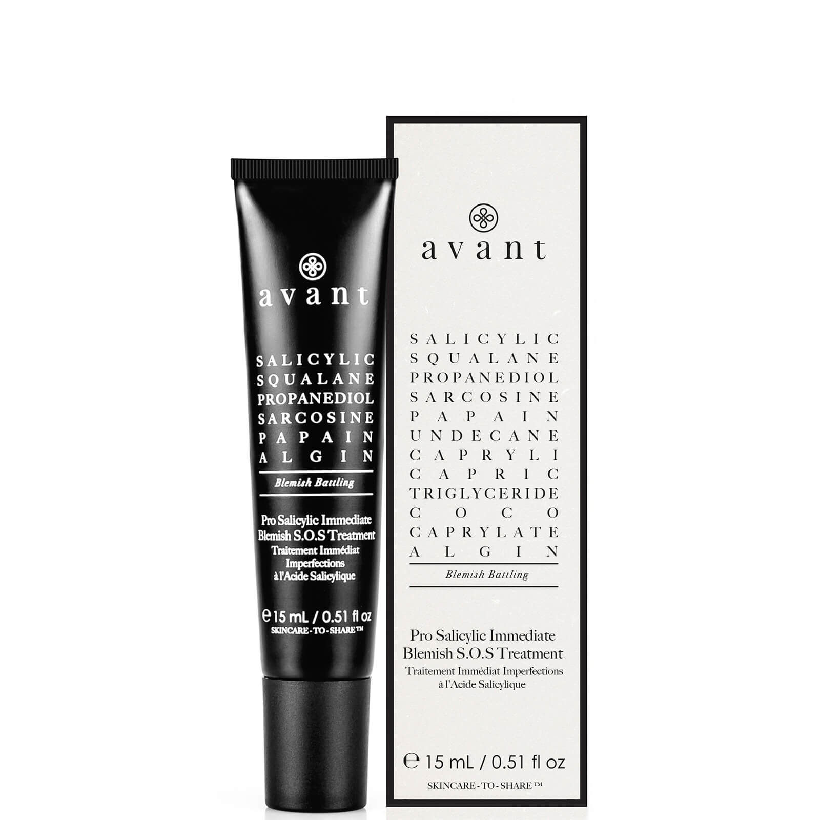 Avant Skincare Pro Salicylic Immediate Blemish S.O.S Treatment 15ml