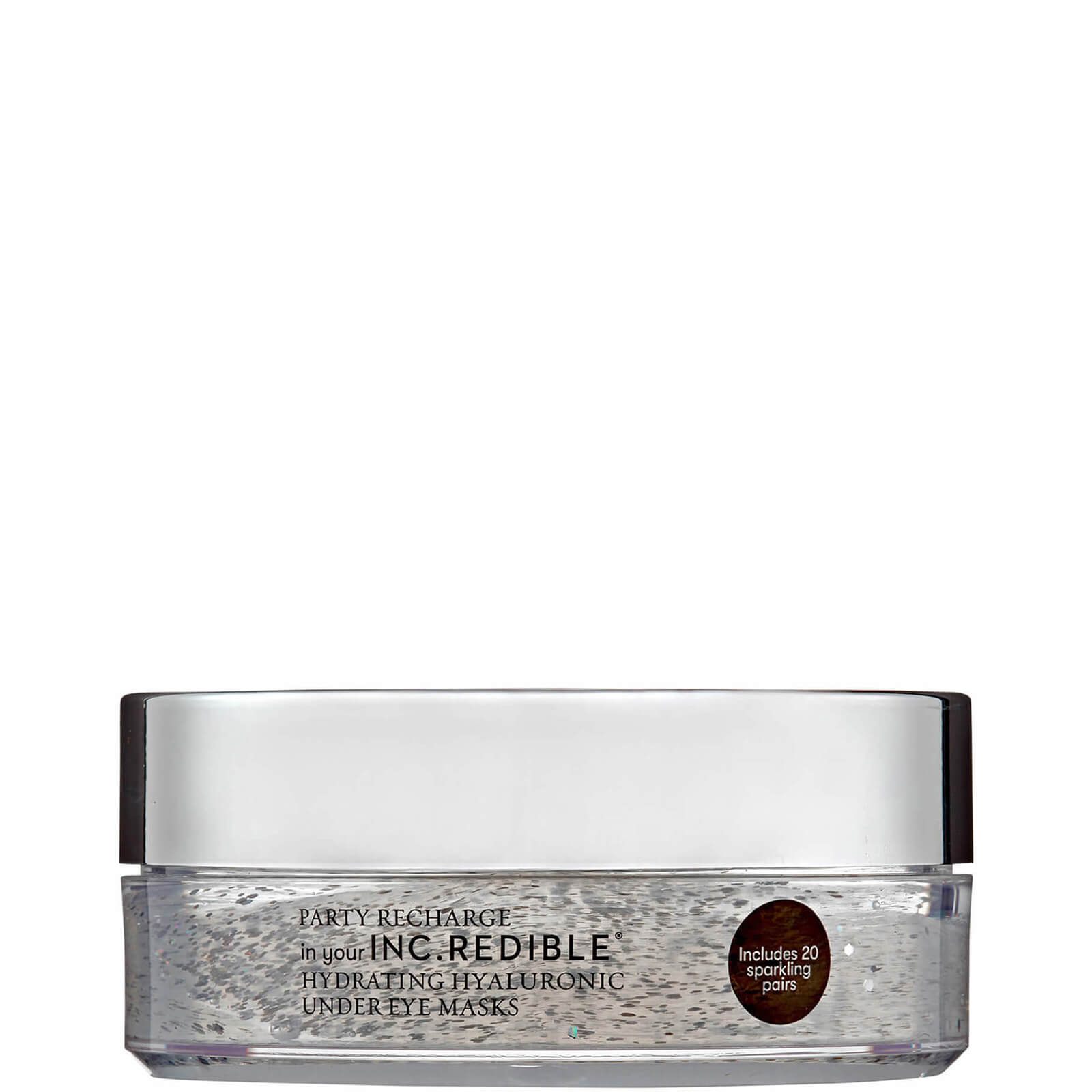 INC.redible Party Recharge Sparkling Under Eye Masks 120g