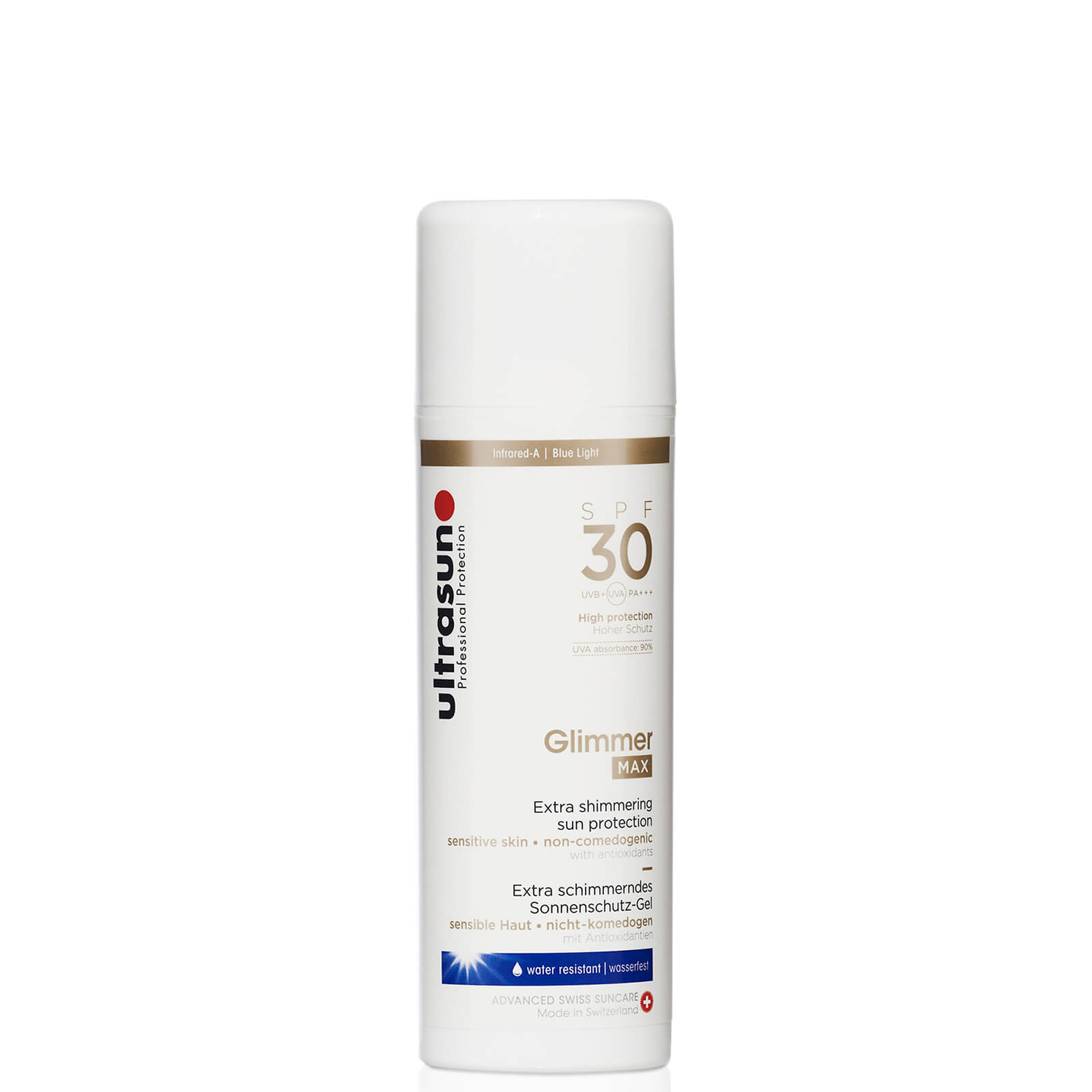 Ultrasun SPF30 Glimmer Max 150ml