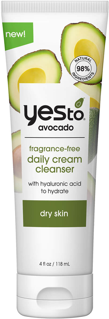 yes to Avocado Fragrance Free Daily Cream Cleanser 118ml