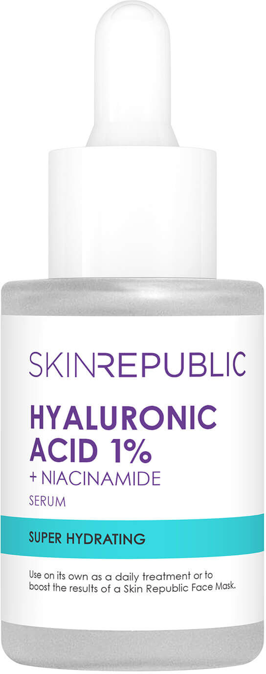 Skin Republic Skin Booster Hyaluronic Acid 1% and 2% Niacinamide Serum 30ml