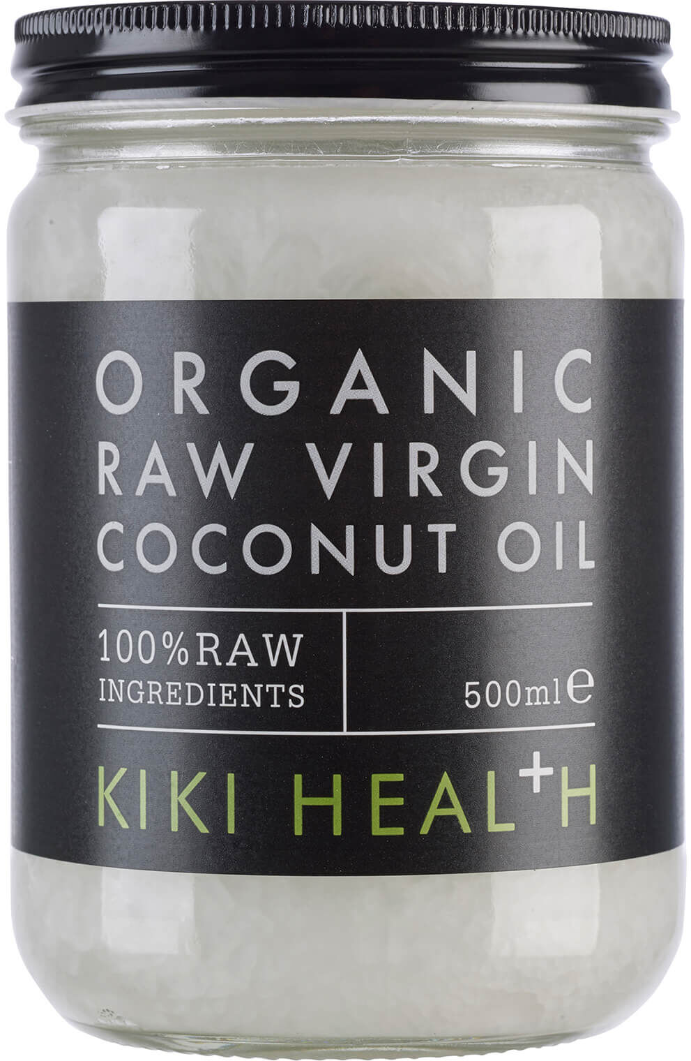 KIKI Health Organic Raw Virgin Coconut Oil 500 ml