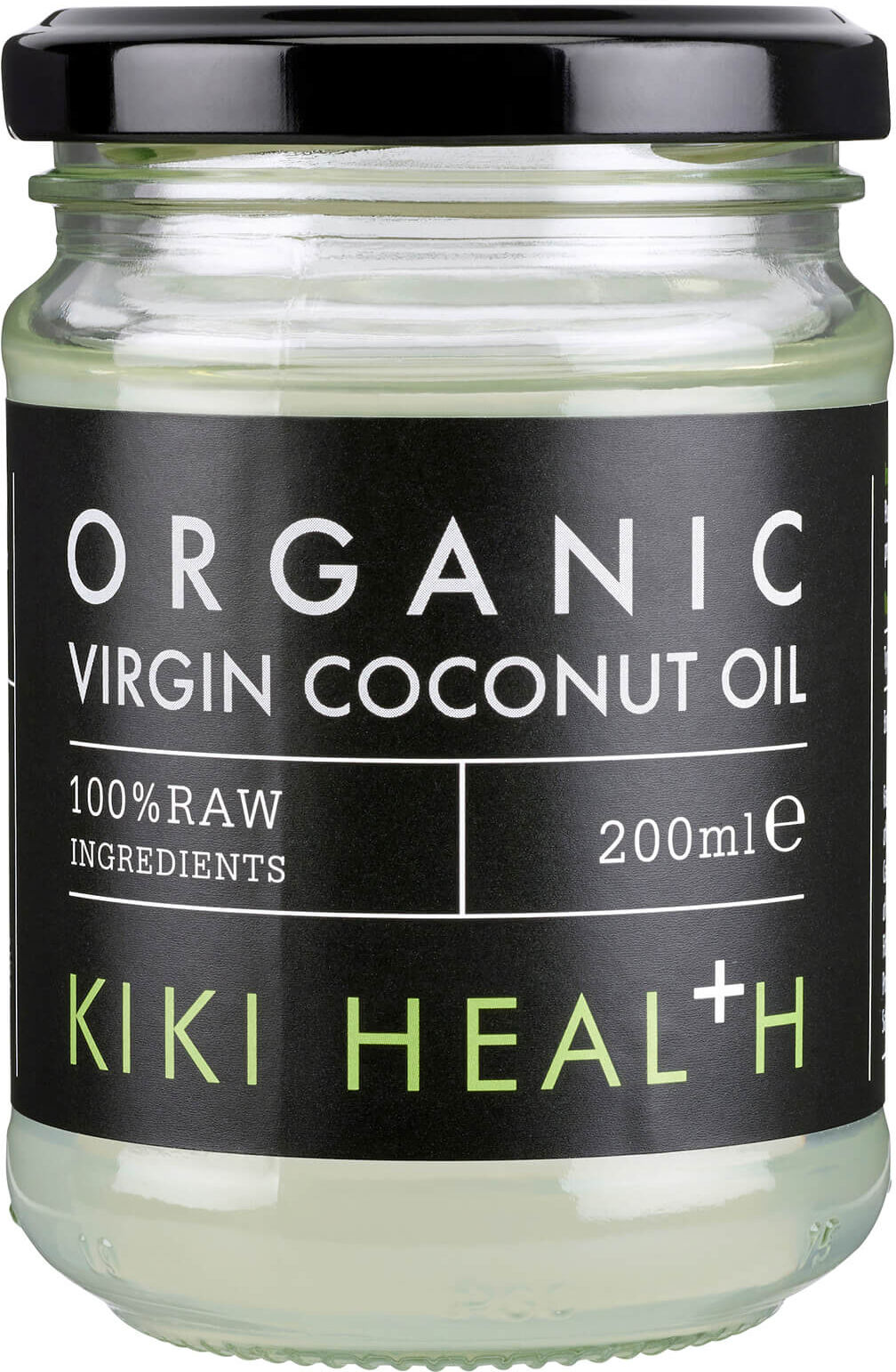 KIKI Health Organic Raw Virgin Coconut Oil 200 ml