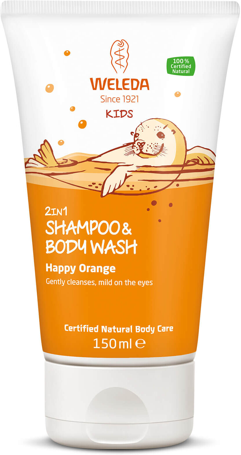 Weleda Kids 2 in 1 Wash 150 ml - Happy Orange