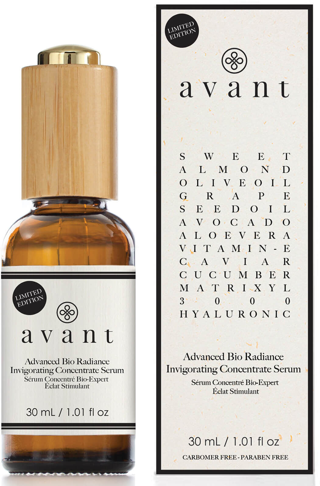 Avant Skincare Limited Edition Advanced Bio Radiance Invigorating Concentrate Serum 30ml