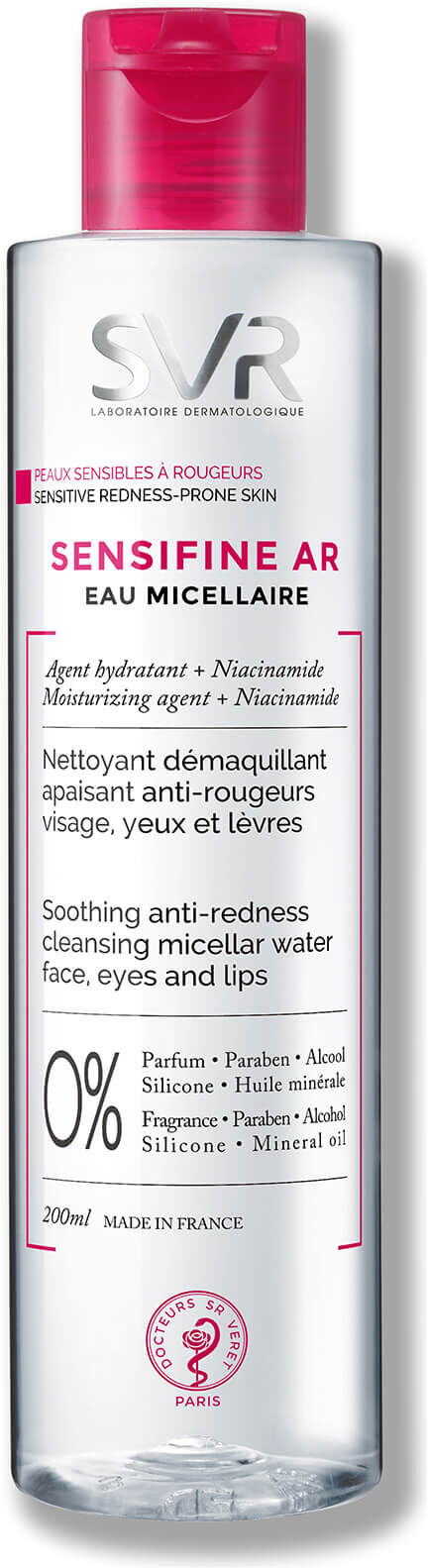 SVR Laboratoires SENSIFINE AR Eau Micellaire Cleanser 200 ml