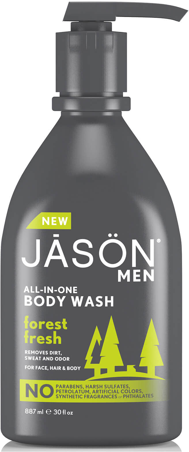 JASON Men's Body Wash Forest Fresh Pump