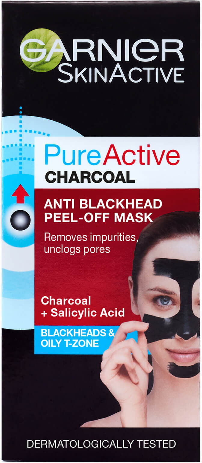 Garnier Pure Active Anti Blackhead Charcoal Peel Off Face Mask