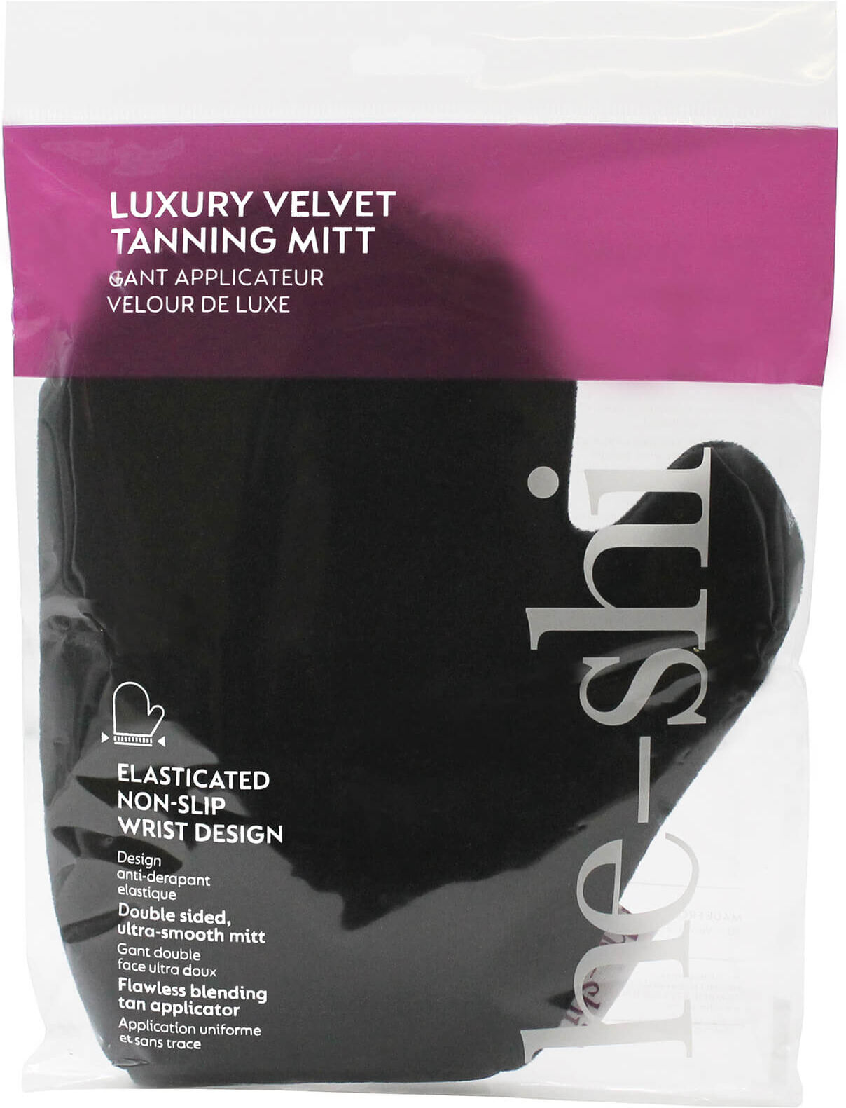 He-Shi Luxury Velvet Tanning Mitt