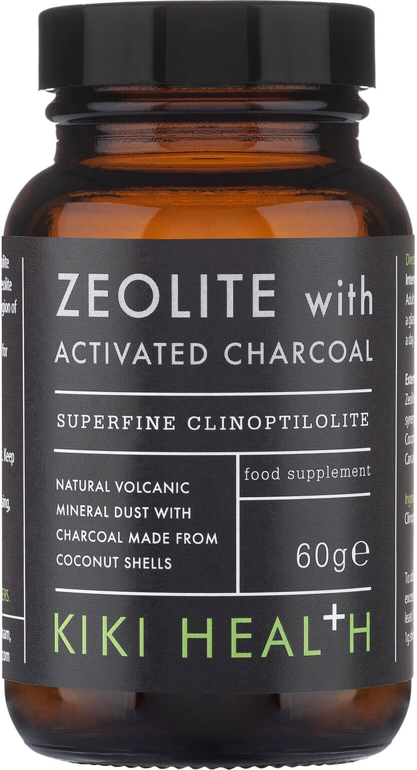 KIKI Health Zeolite with Activated Charcoal Powder 120g