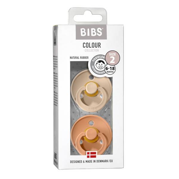 Bibs Color Smokk 2-Pk, Vanilla/peach