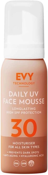 EVY Daily UV Face Mousse SPF30 (75ml)