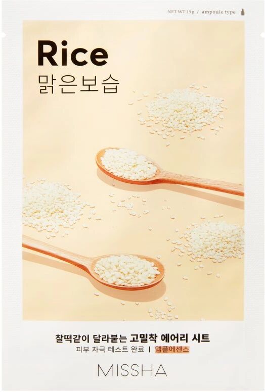 Missha Airy Fit Sheet Mask Rice