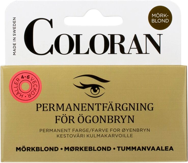 Coloran Ã–gonbrynsfÃ¤rg MÃ¶rkblond