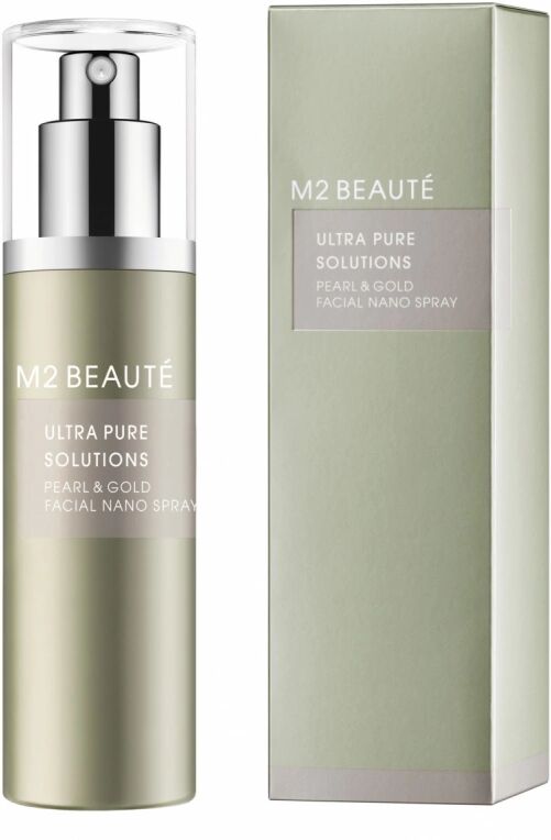 M2 Beaute Ultra Pure Solution Pearl & Gold Facial Nano Spray (75ml)