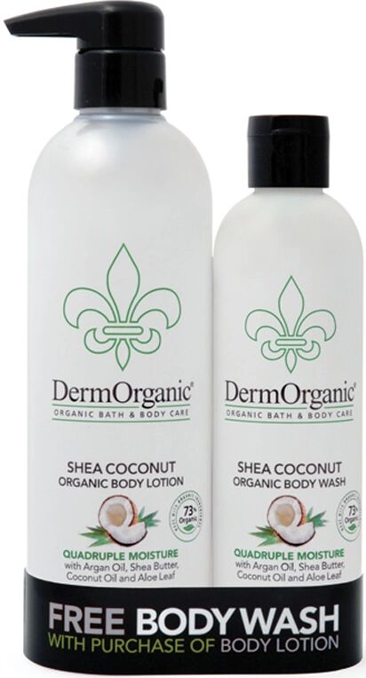 Dermorganic Bath & Body Duo Pack Shea Coconut