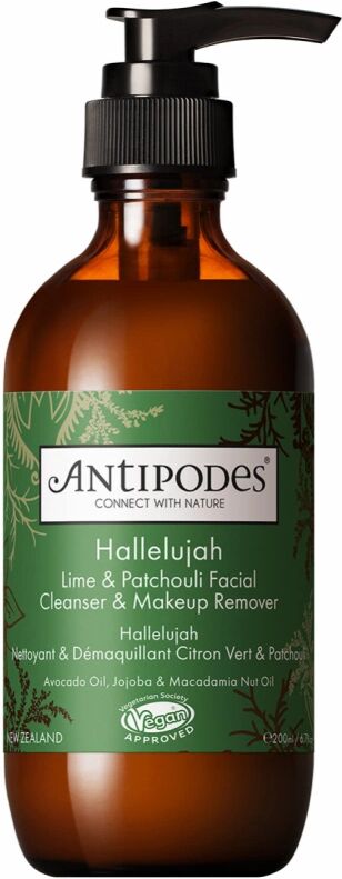 Antipodes Hallelujah Lime & Patchouli Cleanser (200ml)