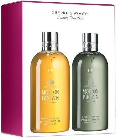 Molton Brown Chypre and Woody Bathing Collection