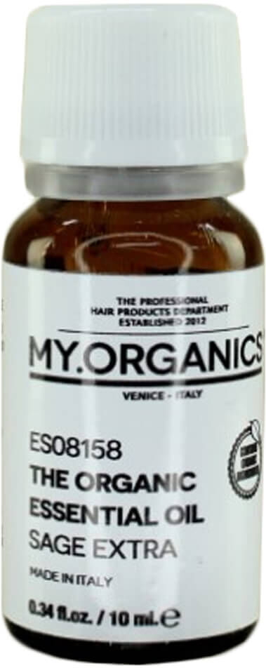 My.Organics 100% Sage Organic Essential oil 10 ml