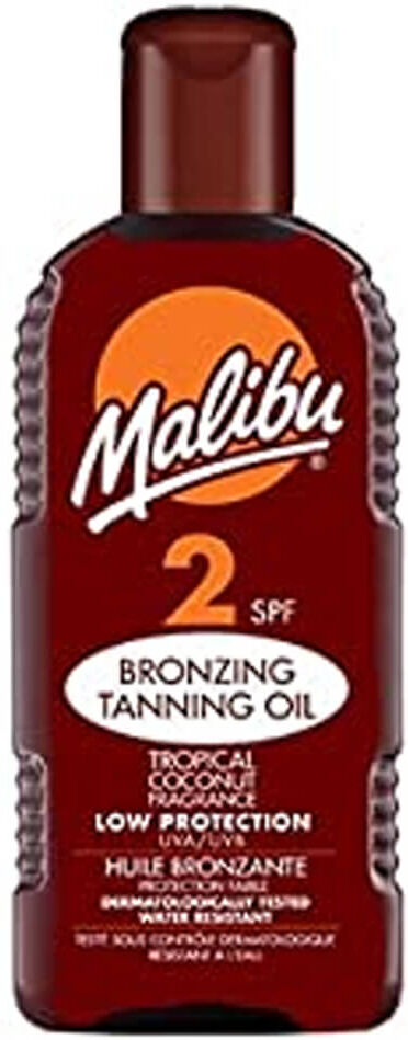 Malibu Bronzing Tanning Oil SPF 2 200 ml