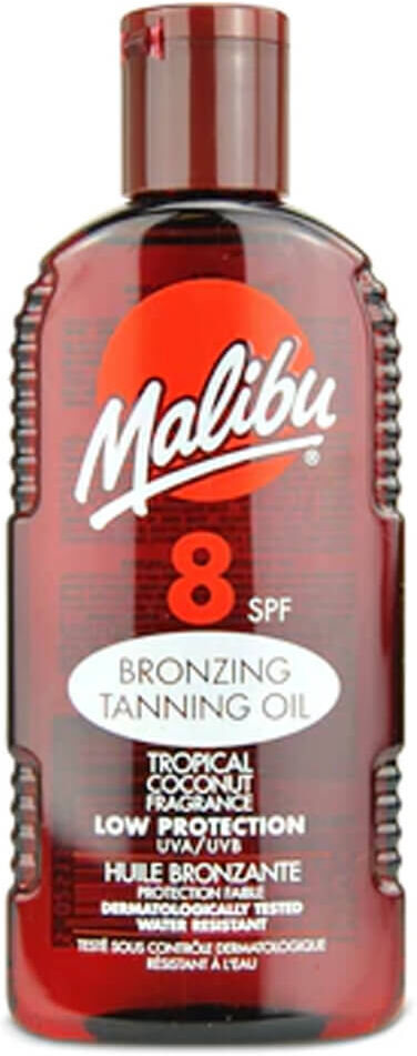 Malibu Bronzing Tanning Oil SPF 8 200 ml