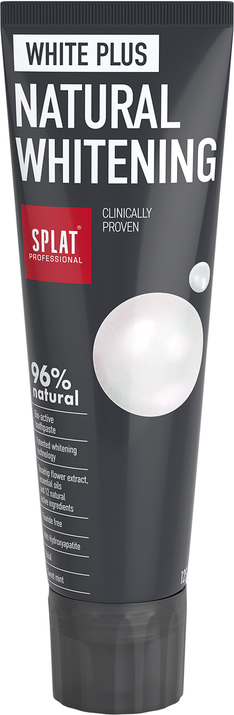 Splat White Plus Tannkrem 125g