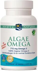 Nordic Naturals Algae Omega 3 - 60 kap