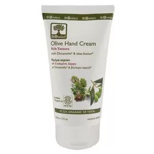 Bioselect Olive Hand Cream, rich texture - 150 ml.