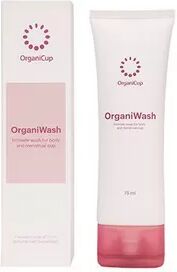 OrganiCup OrganiWash 2-i-1 intimsåpe - 75 ml