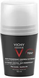 Vichy Homme Antiperspirant Deo Roll-On 72h - 50 ml