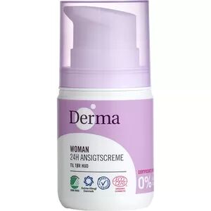 Derma Eco Woman 24h ansiktskrem for tørr hud - 50ml