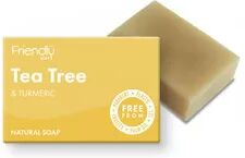 Friendly Soap Friendly såpebar Tea Tree/Turmeric - 95 g