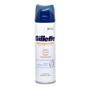 Gillette Skinguard Sensitive barbergel fra Gillette – 200 ml.
