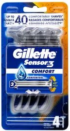 Gillette Sensor3 engangsskrapere - 4 stk.