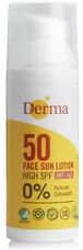 Derma Sun Ansiktssolkrem SPF50 - 50 ml.