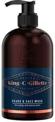 Gillette King C. Gillette Beard and Face Wash – 350 ml.