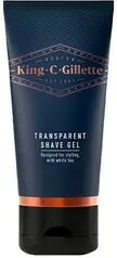 Gillette King C. Gillette Transparent Shave Gel - 150 ml.