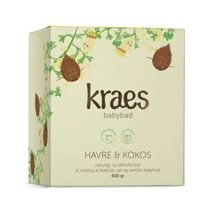 Kraes babybad med havre & kokos - 600 g