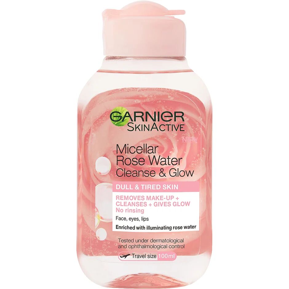 Garnier Skin Active Micellar Rose Water Cleanse & Glow, 100 ml Garnier Ansiktsvann