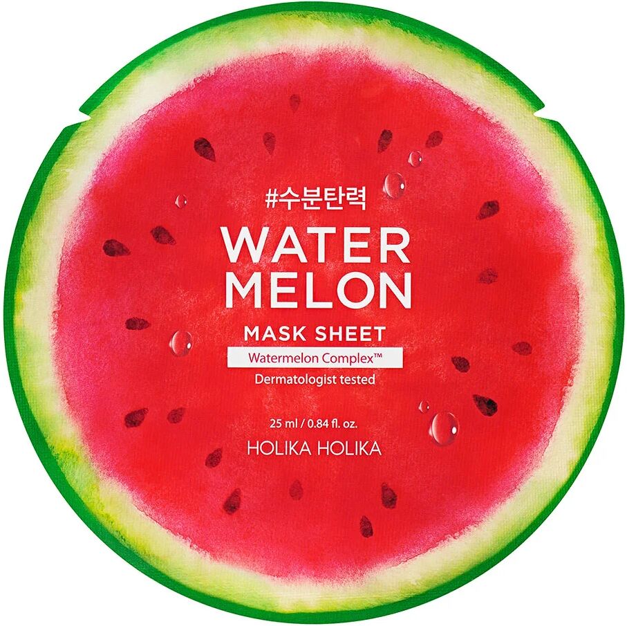 Holika Holika Watermelon Mask Sheet, 25 ml Holika Holika Ansiktsmaske