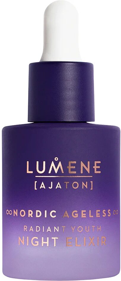 Lumene Nordic Ageless Radiant Youth Night Elixir, 30 ml Lumene Serum & Olje