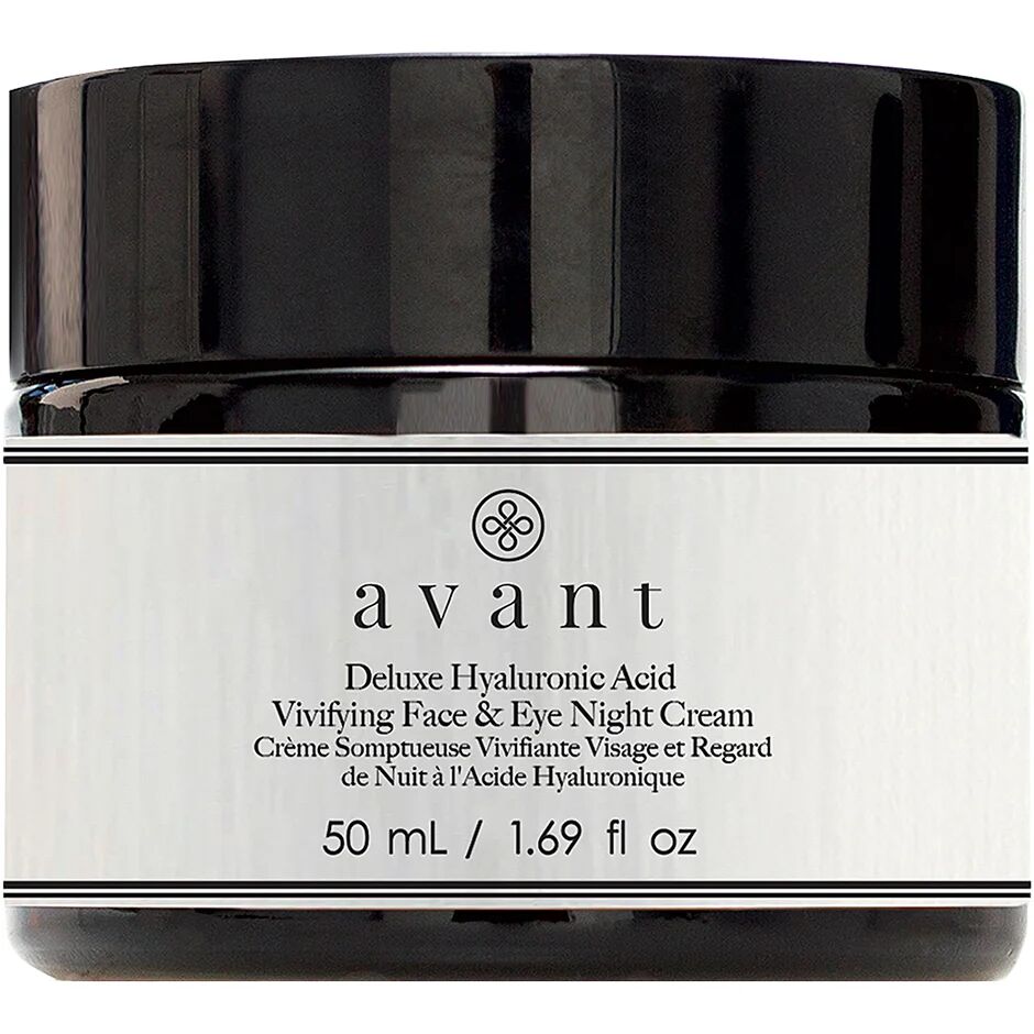 Avant Deluxe Hyaluronic Acid Vivifying Face & Eye Night Cream, 50 ml Avant Skincare Nattkrem