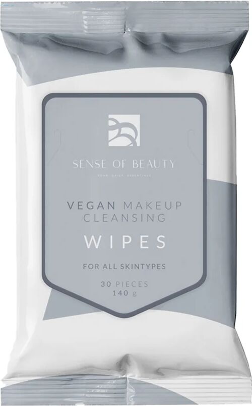 Sense Of Beauty Vegan Makeup Cleansing Wipes, 30 pcs Sense Of Beauty Sminkefjerner