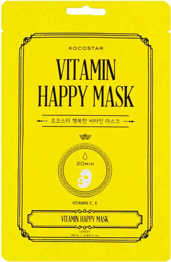 Kocostar Vitamin Happy Mask, 25 ml Kocostar Ansiktsmaske