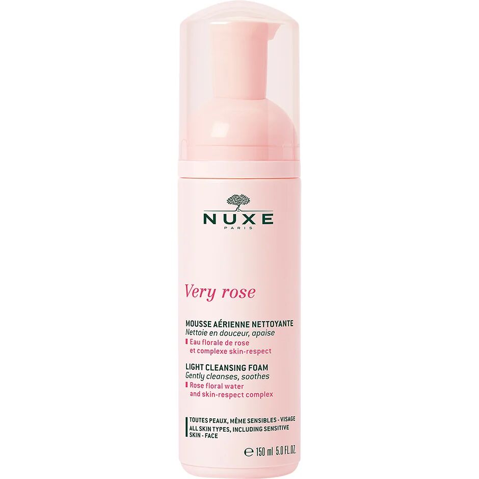 Nuxe Very Rose Cleansing Foam, 150 ml Nuxe Ansiktsrengjøring