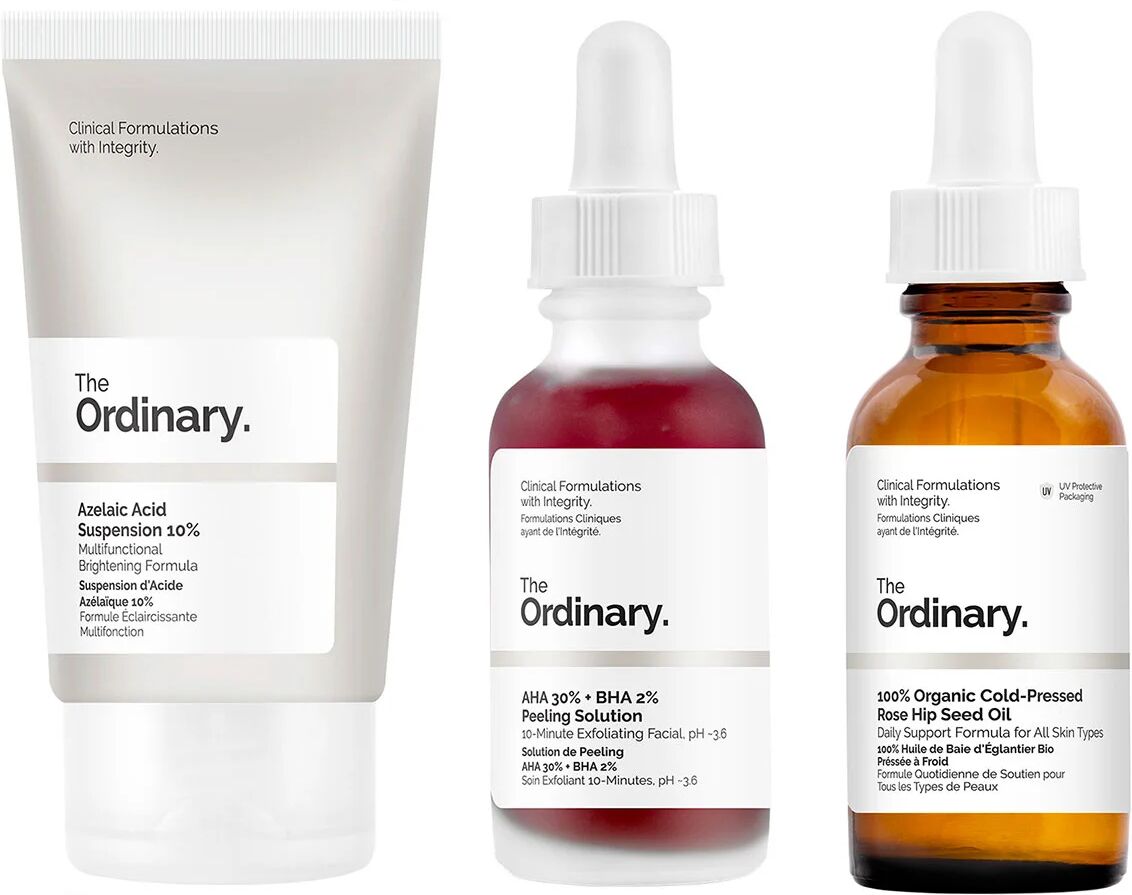 The Ordinary Set Of Actives - Acne scars,  The Ordinary Hudpleie