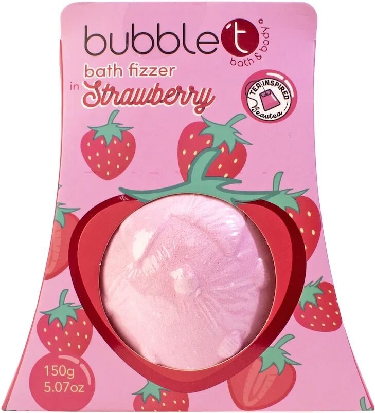 BubbleT Fruitea Bath Fizzer Strawberry,  BubbleT Badetilbehør