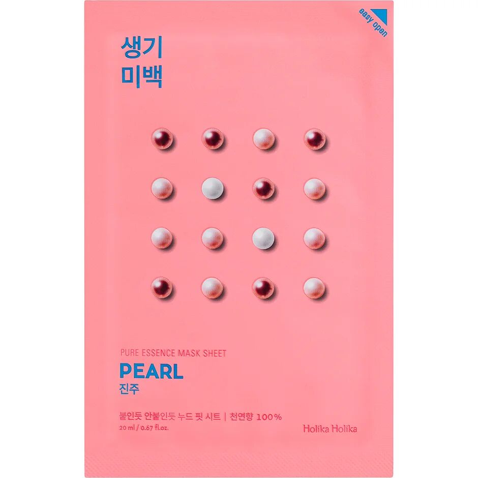 Holika Holika Pure Essence Mask Sheet - Pearl,  Holika Holika Ansiktsmaske